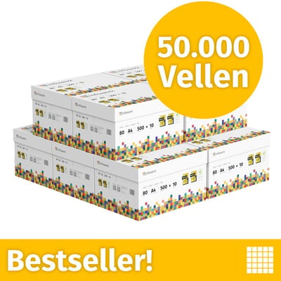 NIEUW: Infowerk Printerpapier Kopieerpapier 50000 Vel 100 x 500 A4 Premium Extra Wit CIE 160 Testwinnaar PEFC-gecertificeerd