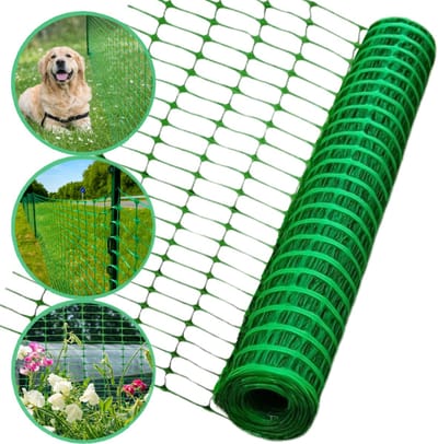 Afzetgaas - 50 Meter - 1 Meter Hoog – Groen - Sterk en Duurzaam Afzetnet - Voor Tuin, Kamperen, Bouwplaatsen en Dierenafbakening