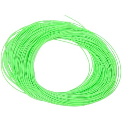 Nylon Drijvende Vliegvismolijn met Gelaste Lus Tegenwicht Vis Tackle Accessoire Citroengroen green