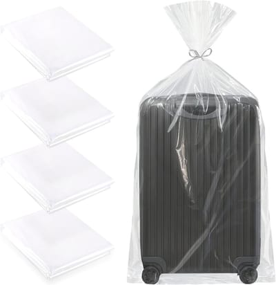 Extra grote opbergzakken van stevig plastic, 100 x 152 cm, waterdichte en stofdichte verhuiszakken voor bagage en opslag