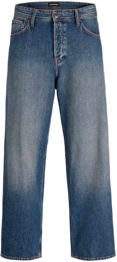 Jack & Jones Plus Relaxed Fit Jeans Plus Size JJICHRIS JJIORIGINAL ST 336 BLU BF PLS Relaxed Fit Jeans