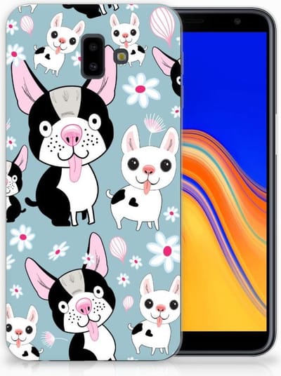Samsung Galaxy J6 Plus (2018) TPU Hoesje Hondjes