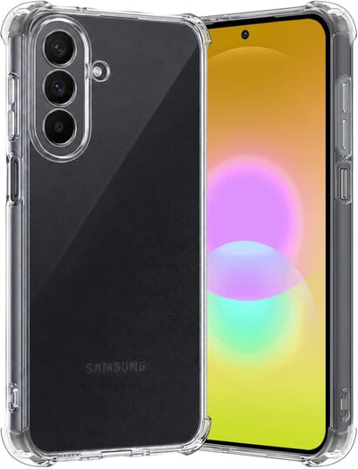 Hoes - Geschikt voor Samsung Galaxy A27 - Sterk & Shockproof - Siliconen Case - Back Cover - Telefoon Hoesje Shock Proof - Transparant
