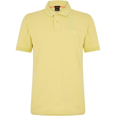 Boss Heren Passenger Box Logo Polo Shirt (Licht)