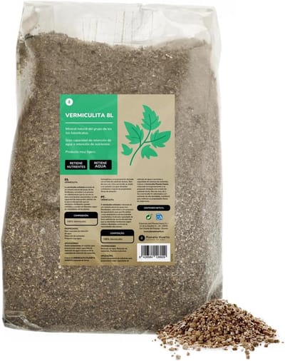 Vermiculiet Granulaat - Planten Bodem - Bodemverbetering Planten - Hoge Wateropslag - 8 Liter