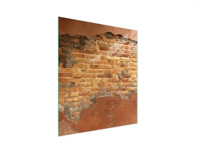 TMK ArtDeko Serie - Snijplank van Glas - 45x52 cm - Cegła - Veelzijdig en Praktisch