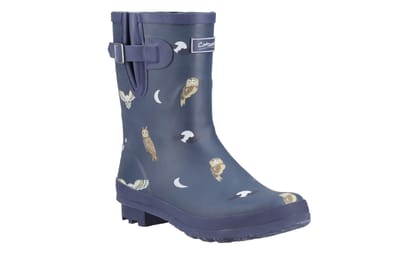 Cotswold Woodland Mid Rubberen Dames Uilen Regenlaarzen