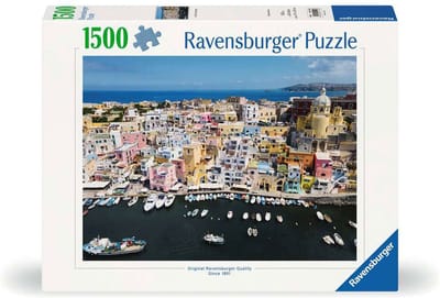Ravensburger puzzel Buntes Procida - 1500 stukjes kleurrijk.