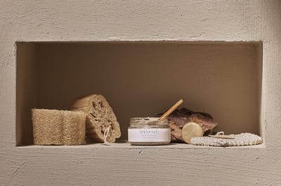 All Natural Body Scrub Lavendel met epsom zout (230 ml) - hydraterend, verzorgend en beschermend