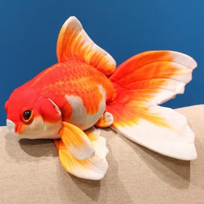 50cm Goudvis Simulatie Pluche Kussen Gevuld Onderwater Dier Kussen Sofa Stoel Decoratie Cadeau 50cm