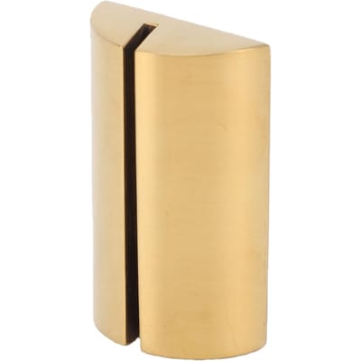 Support de numéro de table en acier inoxydable massif semi-circulaire Porte-nom de table pour restaurant mariage fête bureau Or or