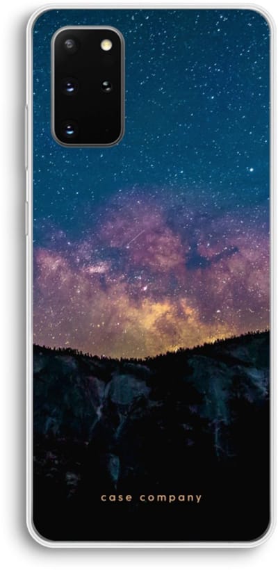 Case Company® - Hoesje geschikt voor Samsung Galaxy S20 Plus hoesje - Travel to space - Soft Cover Telefoonhoesje - Bescherming aan alle Kanten en Schermrand