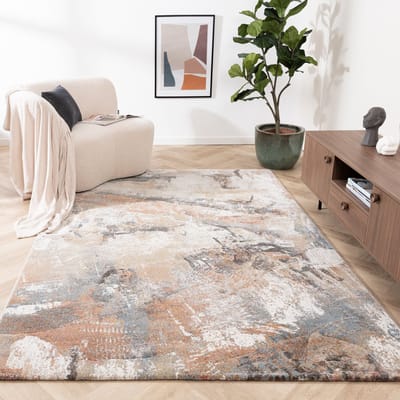 Studio Clarice Abstract vloerkleed - Xavier Brush Grijs/Multicolor - 160x230cm