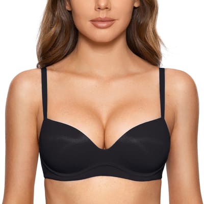 Dailygoods - Push Up BH - Draadloze Comfort - Diep Decolleté - Gevoerde Dames BH - Perfect voor Elke Dag - Geschikt voor Dames - Model 6942129108912