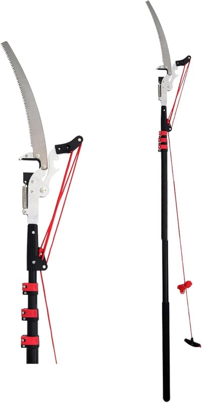 Telescopische Snoeischaar - Takkenverlenger - Hoge Snoei - Lichtgewicht Aluminium - Tot 7.2 Meter