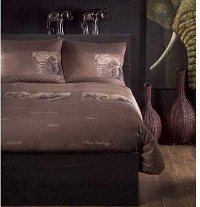 Damai Wildlife Dekbedovertrek + kussensloop 80x80cm - Een Persoons - 135x200