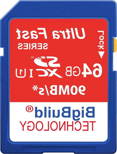 Geheugenkaart - SDXC kaart - Foto's opslaan - Ultra snelle overdracht - 64 GB - Zwart