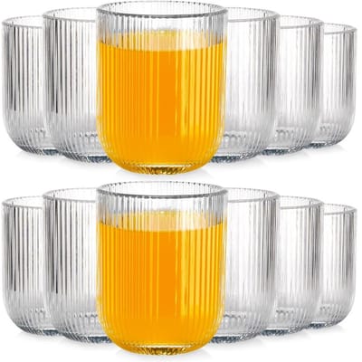 Drinkglazen 250 ml 12 stuks - Waterglazen - Glazen - Limonadeglazen