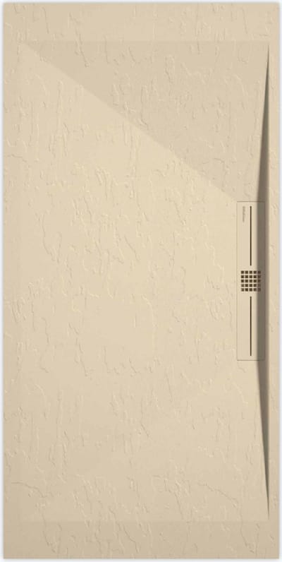 Sanifun douchebak Stone Side Black Smooth 1200 x 900 S