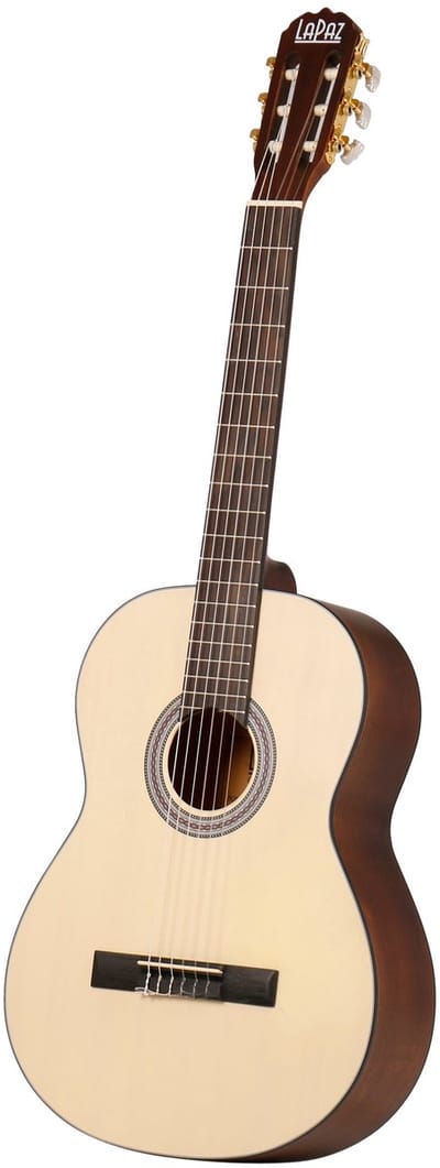Klassieke gitaar - Met gratis lessen - LaPaz C90N - Hout / Naturel