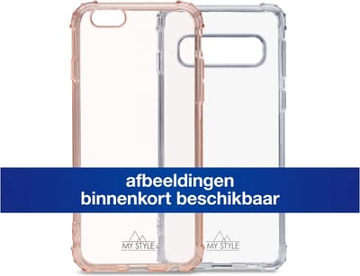 My Style Hoesje geschikt voor Samsung Galaxy A73 Telefoonhoesje Hardcase | My Style Tough Backcover Shockproof | Schokbestendig Galaxy A73 Telefoonhoesje | Anti Shock Proof - Zwart