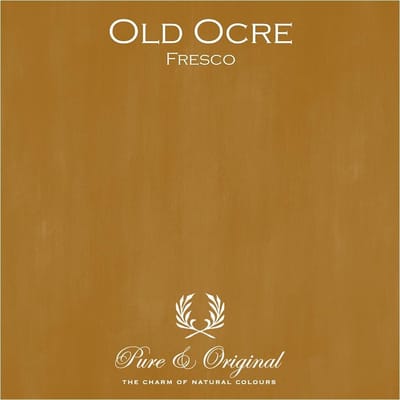 Pure & Original Fresco Kalkverf Old Ocre 5 L