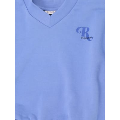 LOOXS 10sixteen Meisjes sweater - Maat 122/128 in de kleur Blauw van 87% Cotton 13% Polyester - 2631-5306-131