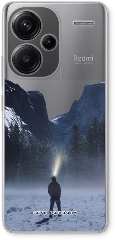 Case Company® - Hoesje geschikt voor Xiaomi Redmi Note 13 Pro plus hoesje - Wanderlust - Soft Cover Telefoonhoesje - Bescherming aan alle Kanten en Schermrand