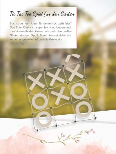 XXL Tic Tac Toe - Houten Spel - Feest Entertainment - Traditioneel Spel - Houtkleur