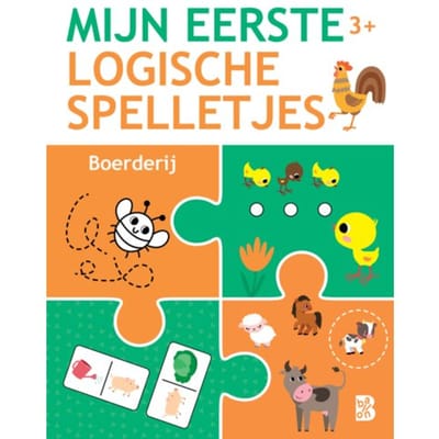 Mijn Eerste Logische Spelletjes / 3+ Boerderij - Logisch Denken