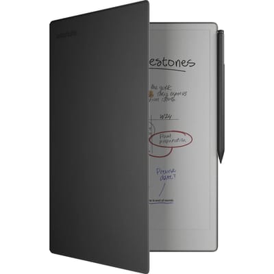 reMarkable Paper Pro Book Folio Zwart Leer
