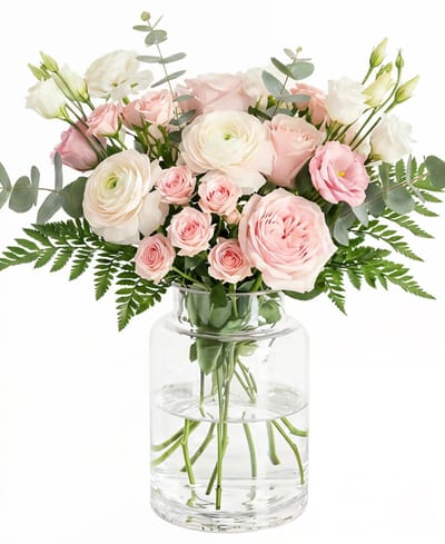 Bloemvazen voor Centerpieces Innjoii Glass - Grote Dikkere Clear Glazen Vazen Brede Grote Vintage Moderne Mond Vaas Giant Home Decor, Boeket Modern voor Bruilofttafel, 15 (B) *23 cm (H)