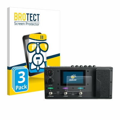 Screenprotector 3 Stuks voor Headrush MX5 Beschermglas transparant