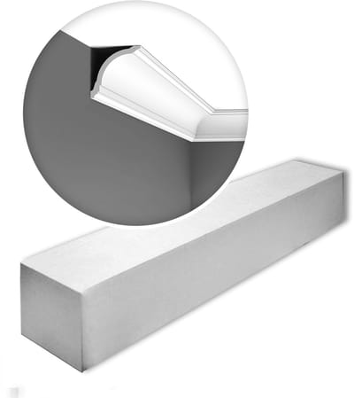 Orac Decor CX199-box AXXENT 1 doos 24 stukken Kroonlijst tijdeloos klassieke stijl wit | 48 m