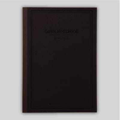 Itoya Profolio Oasis A5 Notebook Kleur: Charcoal + 1 x Muji Gelpen 0.3mm