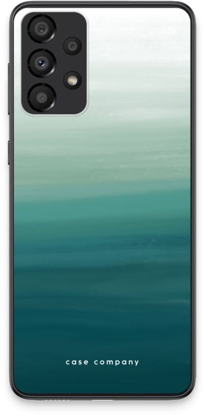 Case Company® - Hoesje geschikt voor Samsung Galaxy A33 5G hoesje - Ocean - Soft Cover Telefoonhoesje - Bescherming aan alle Kanten en Schermrand