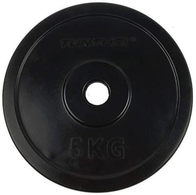 Rubber Hantel Platen 1,25 kg - Paar - Zwart