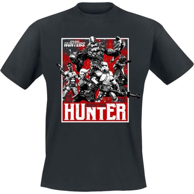 Star Wars - Gaming T-shirt - Hunters - Choose Your Hunter - L tot XXL - voor Mannen - zwart