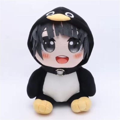 25cm Kawaii Pinguïn Pluche Pop Schattige Gugu Gaga Meme Knuffeldier Zacht Pluche Speelgoed Verjaardagscadeau Voor Kinderen Fans 20-25cm gray