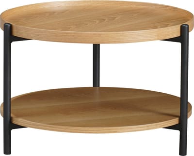 Bronx71® Salontafel Rio Ø58 cm blank eiken - Salontafel rond