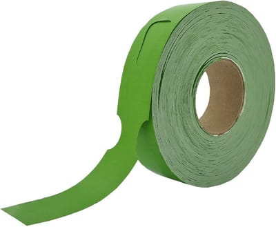 CombiCraft Sleufetiketten in groen met metaaldetectie - 500 Stuks, 48x279mm