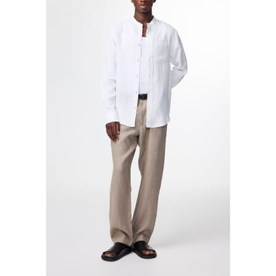 NN.07 Miles 5708 White Size: M | Casual Shirts Outlet | Heren | Wit