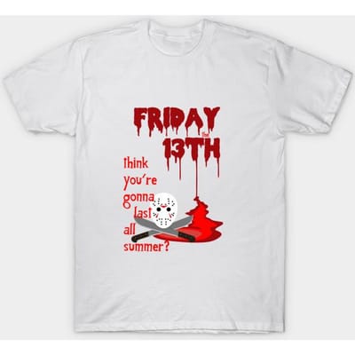 T-shirt Dames Vrijdag de 13e Harajuku Print Kawaii T-shirt Zomer Korte Mouw Dames T-shirt Top Tee 4XL