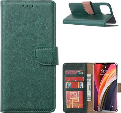 Cityhoesje – iPhone 13 pro – Bookcase incl. Pasjeshouder