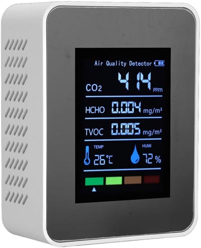 CO2 Meter - Hygrometer - Luchtkwaliteitsmeter - Slim
