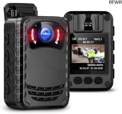 RFWR® Mini Body Camera Full HD 1296P Draagbare Nachtzicht Camera voor Dagelijks en Outdoor Gebruik
