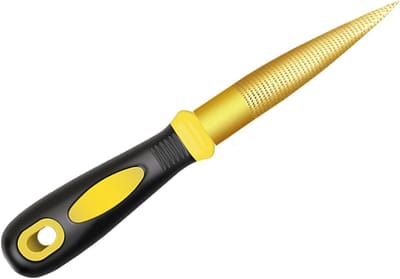 Houtvijl Conisch - Metaalvijl Timmerman - Houtbewerking Precisie - Roestbestendig Staal - 102 cm tot 305 cm - Grijs