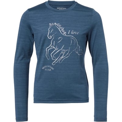 Kinder-T-shirt met lange mouwen Mountain Horse Lovely