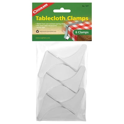 Coghlan's - Tafelkleedklemmen - 6 stuks