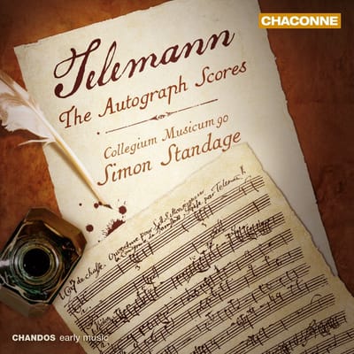 Collegium Musicum 90, Simon Standage - Telemann: The Autograph Scores (CD)